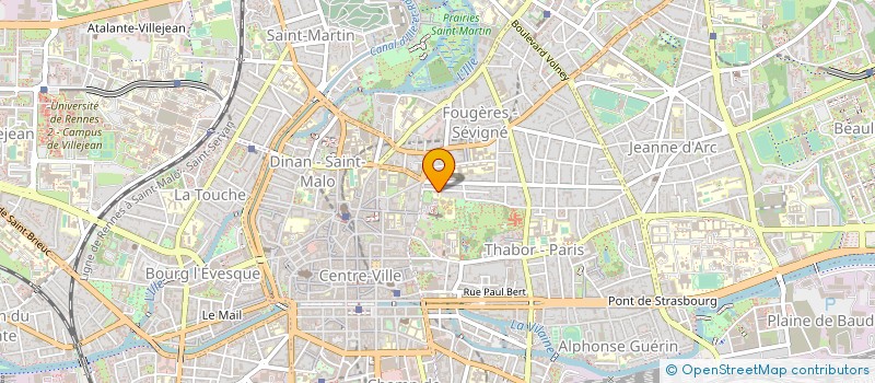 localisation de l'entreprise GROUP INTERET PUBLIC IMAGERIE MEDICALE à RENNES