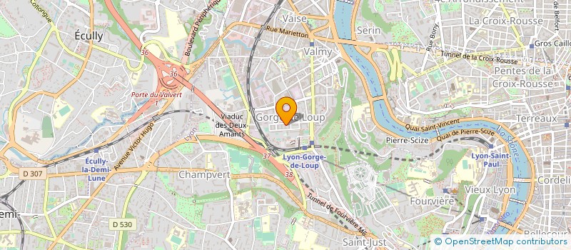 localisation de l'entreprise GROUP INTERIM INSERT REGION OUEST LYON à LYON