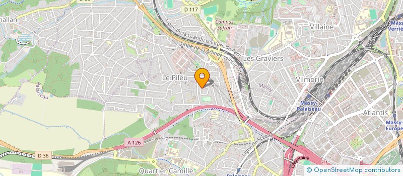localisation de l'entreprise GROUP INTERNATIONAL VOLONTAIRES AFRICAINS AU CONGO à PALAISEAU