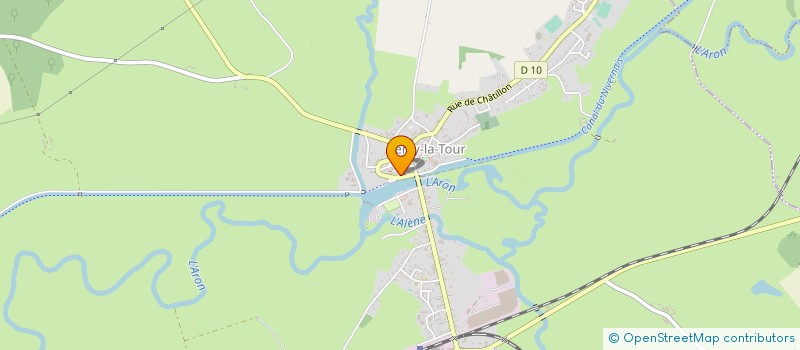 localisation de l'entreprise GROUP INTERPRO CERCYCOIS  CERCY-LA-TOUR