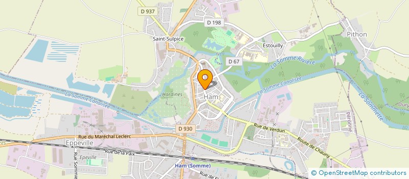 localisation de l'entreprise GROUP INTERPROF DU LOGEMENT à HAM