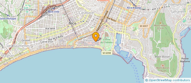 localisation de l'entreprise GROUP INTERVEN PSYCHOPEDAGOGIE à NICE