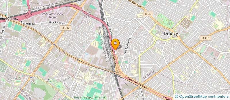 localisation de l'entreprise GROUP JEM  DRANCY