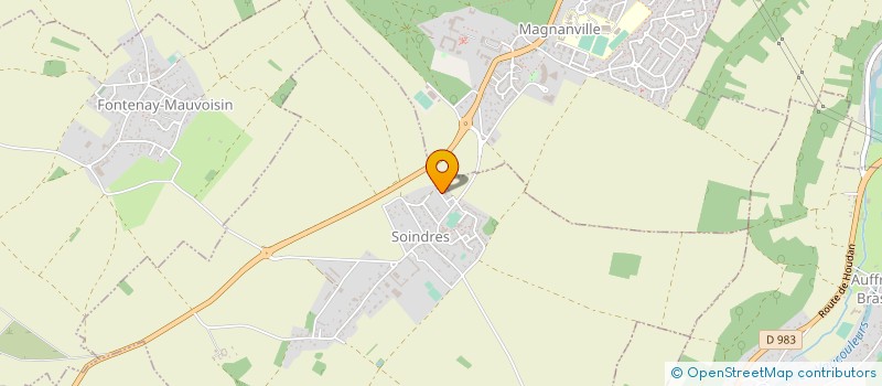 localisation de l'entreprise GROUP-K.M  SOINDRES