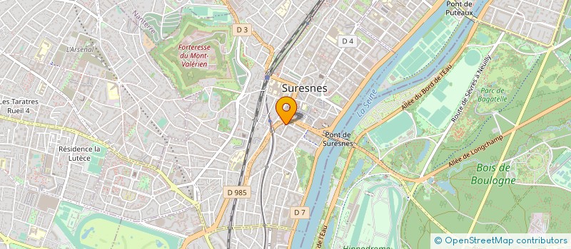 localisation de l'entreprise GROUP LIMO à SURESNES