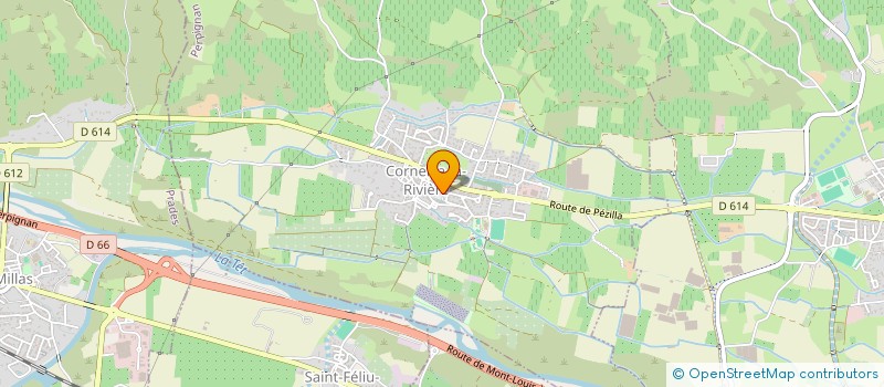 localisation de l'entreprise GROUP LM  CORNEILLA-LA-RIVIERE