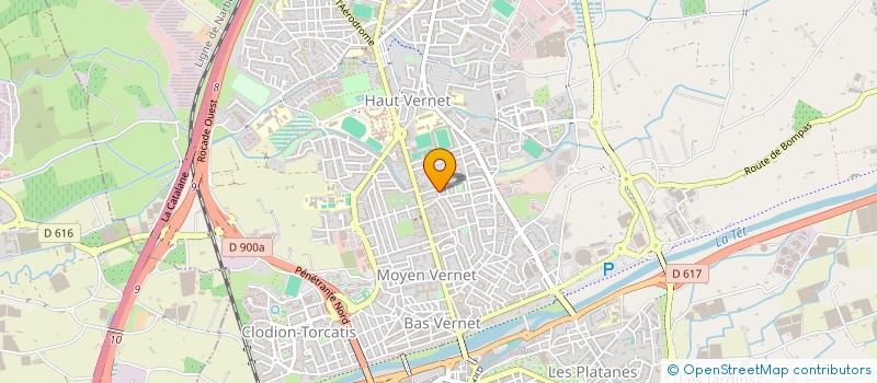 localisation de l'entreprise GROUP LOCAL EMPL PATINAGE FONT ROMEU  PERPIGNAN