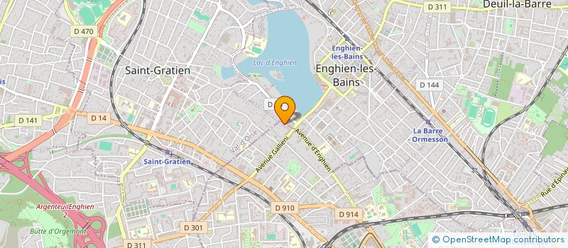 localisation de l'entreprise GROUP LOGEMENTS MODERNES 3 à ENGHIEN-LES-BAINS