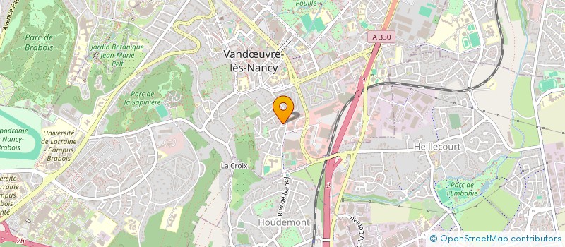 localisation de l'entreprise GROUP LORRAIN EDUCAT POPULAIRE  VANDUVRE-LES-NANCY