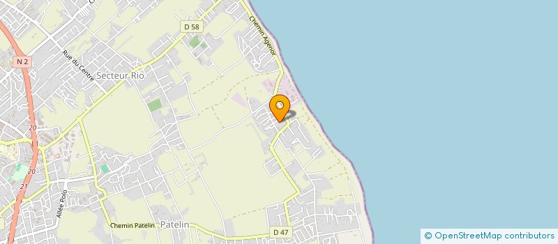 localisation de l'entreprise GROUP MAGNUS  SAINT-ANDRE