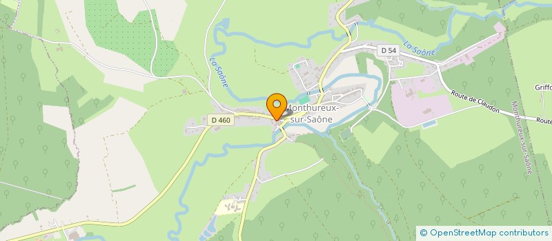 localisation de l'entreprise GROUP MAITRISE PRODU LAITIERE DEP VOSGES  MONTHUREUX-SUR-SAONE