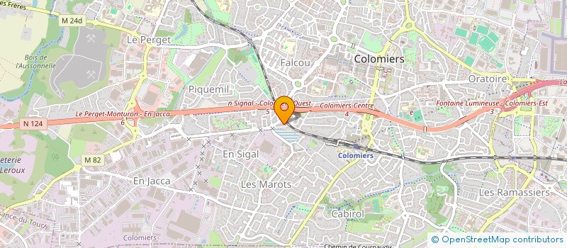 localisation de l'entreprise GROUP MIDI PYREN AMATEURS D'ORCHIDEES à COLOMIERS
