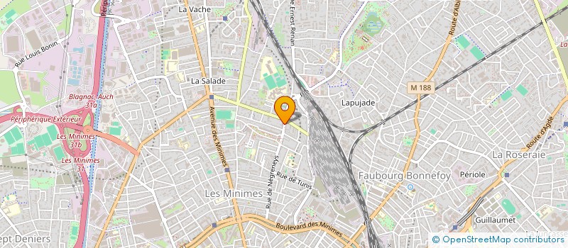 localisation de l'entreprise GROUP MIL & 1 à TOULOUSE
