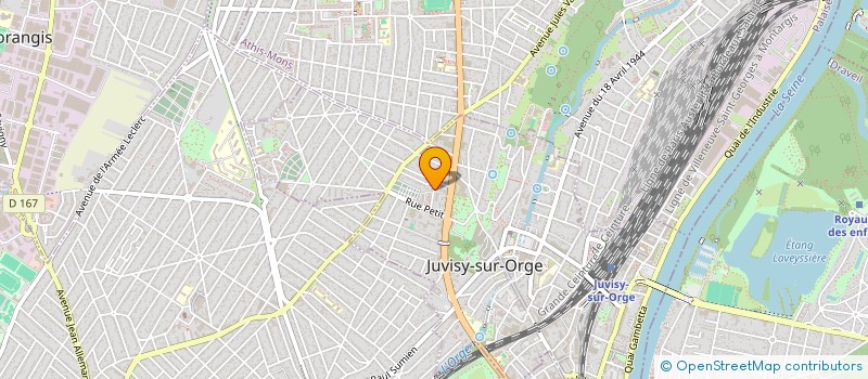 localisation de l'entreprise GROUP MVS  JUVISY-SUR-ORGE