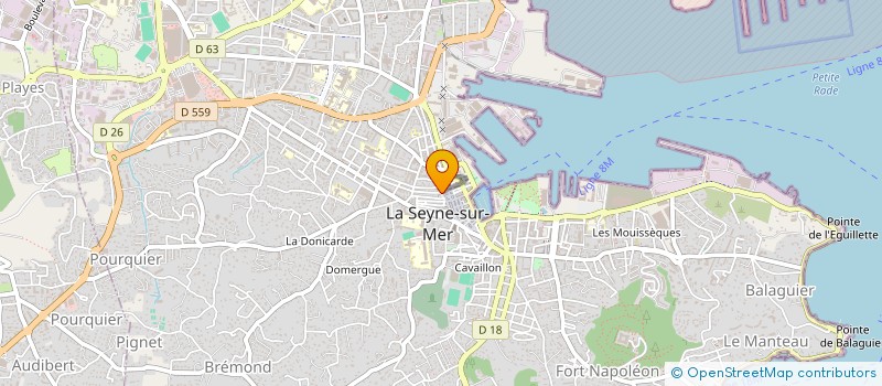 localisation de l'entreprise GROUP OKA à LA SEYNE-SUR-MER