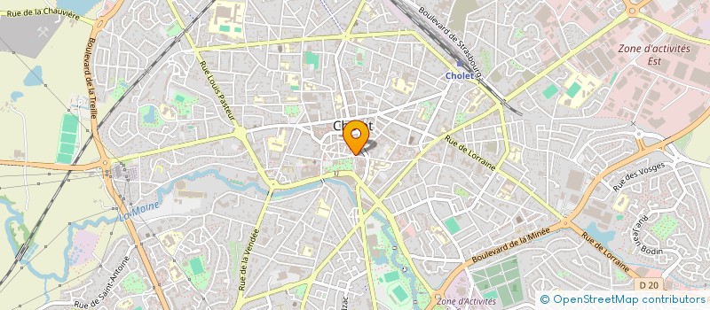 localisation de l'entreprise GROUP OKALA à CHOLET