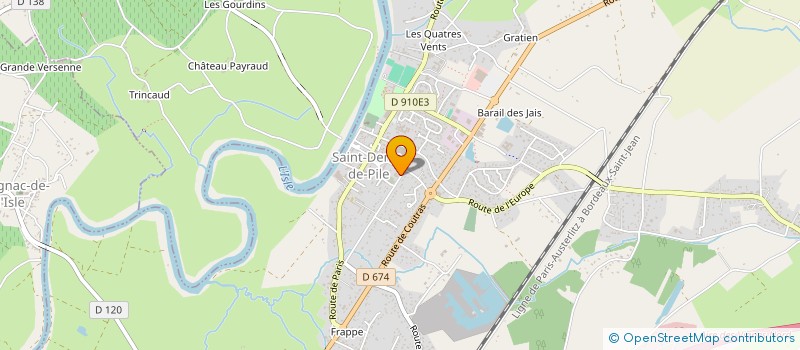 localisation de l'entreprise GROUP PARENTAL DE GARDERIE ENFANTINE à SAINT-DENIS-DE-PILE