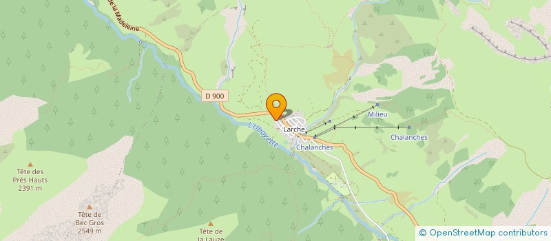 localisation de l'entreprise GROUP. PASTORAL OVIN DE VIRAYSSE  VAL D'ORONAYE