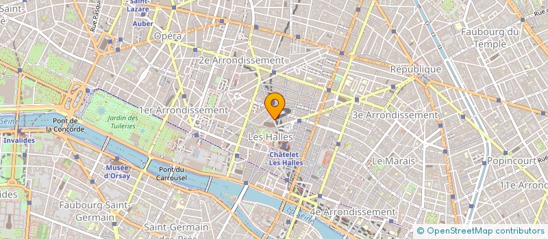 localisation de l'entreprise GROUP PROFESS MARCH POISSONSA7 à PARIS
