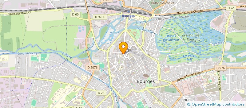 localisation de l'entreprise GROUP PROFESSION BOIS DU CENTR à BOURGES