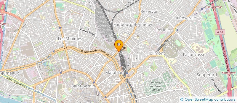 localisation de l'entreprise GROUP.PROTECTION ENVIRONNEMENT ET NATURE  TOULOUSE
