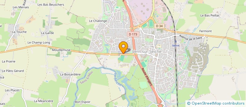 localisation de l'entreprise GROUP REGION AMELIOR MOBILITE REDUITE à VERN-SUR-SEICHE