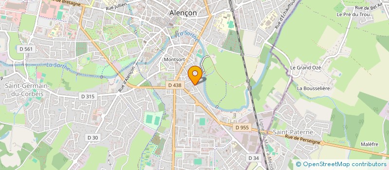 localisation de l'entreprise GROUP REPARATEUR MOTEUR ELECTR à ALENCON