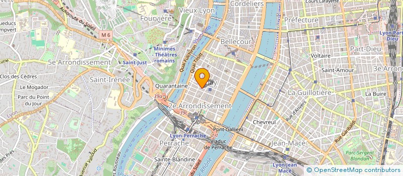 localisation de l'entreprise GROUP RHOD ASSO HANDIC MENTAUX à LYON