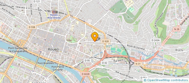 localisation de l'entreprise GROUP. SALEKA  ROUEN