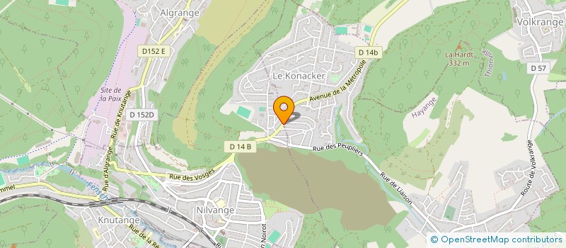 localisation de l'entreprise GROUP SAUVETEUR SECOURISTE VALLEE FENSCH  NILVANGE