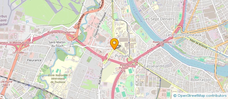 localisation de l'entreprise GROUP SECURITY à TOULOUSE