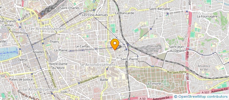 localisation de l'entreprise GROUP SERVICES à MARSEILLE