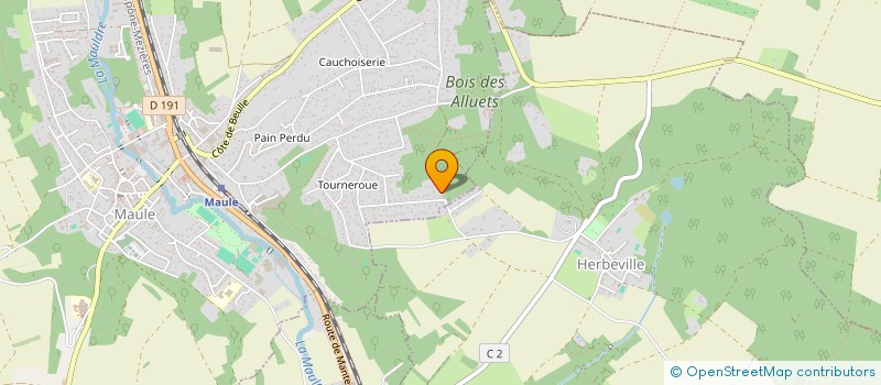 localisation de l'entreprise GROUP SOLUTIONS CONSULTING  BAZEMONT