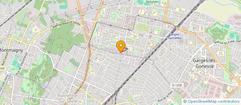 localisation de l'entreprise GROUP SPAR HOLDING  SARCELLES