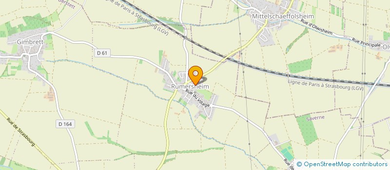 localisation de l'entreprise GROUP. SYND. NEGOC. BOIS CHAUF. ALSACE  TRUCHTERSHEIM