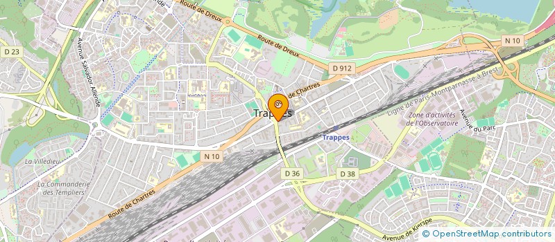 localisation de l'entreprise GROUP TAMAM  TRAPPES