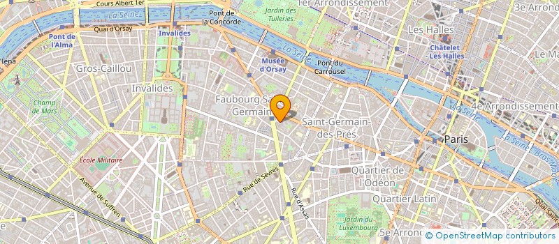 localisation de l'entreprise GROUP TECHNIQ ECONO ARCHITECT  PARIS