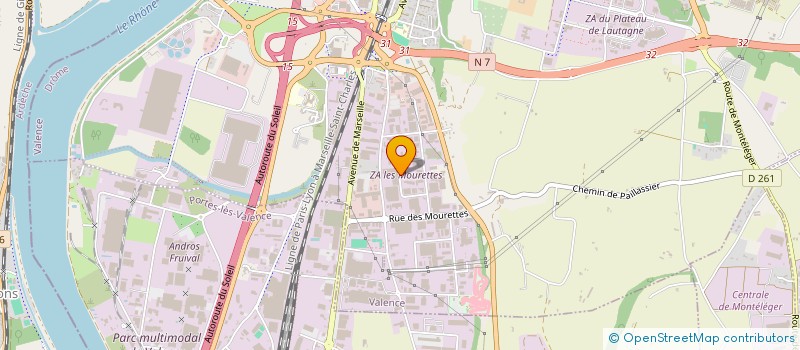 localisation de l'entreprise GROUP THEOS PROTECTION à VALENCE