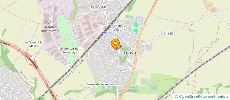 localisation de l'entreprise GROUP TIGER SECURITE PRIVEE  LOUVRES