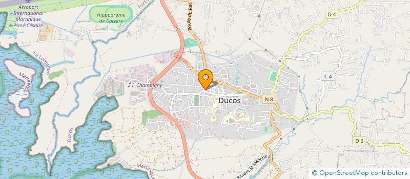 localisation de l'entreprise GROUP TRANSP COLLEC DUCOSSAIS à DUCOS