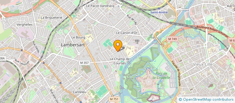 localisation de l'entreprise GROUP TRAVEL à LAMBERSART