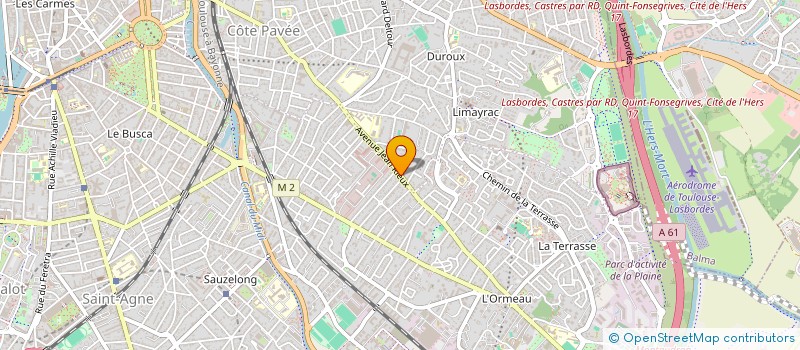localisation de l'entreprise GROUP XV à TOULOUSE