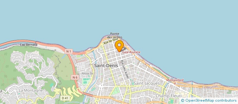 localisation de l'entreprise GROUPAFIS à SAINT-DENIS