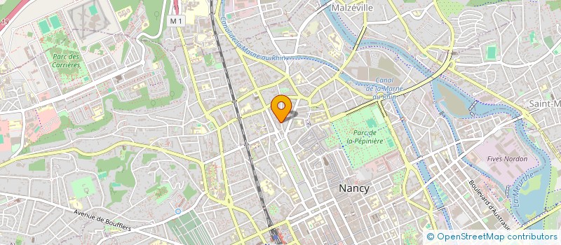 localisation de l'entreprise GROUPAL  NANCY