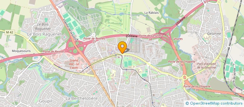 localisation de l'entreprise GROUPCAPA  SAINTE-LUCE-SUR-LOIRE