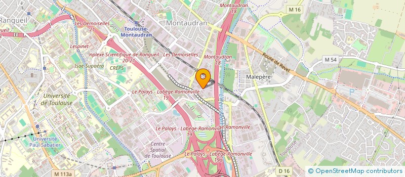 localisation de l'entreprise GROUPE 242  TOULOUSE