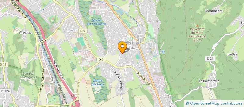 localisation de l'entreprise GROUPE 2B SOLUTIONS  CHALLES-LES-EAUX