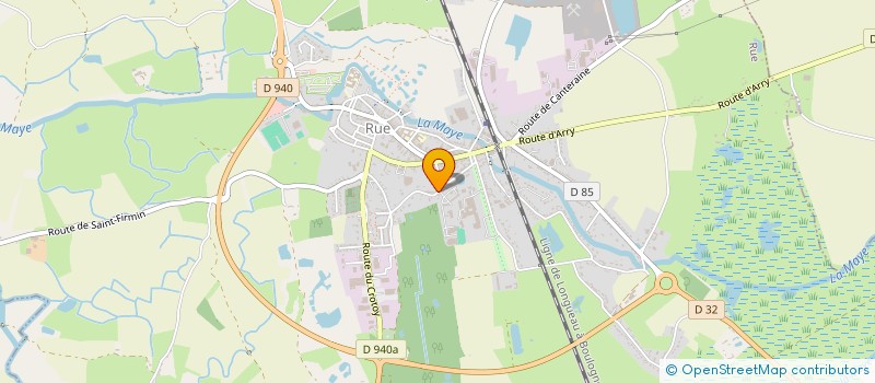 localisation de l'entreprise GROUPE 2G  RUE