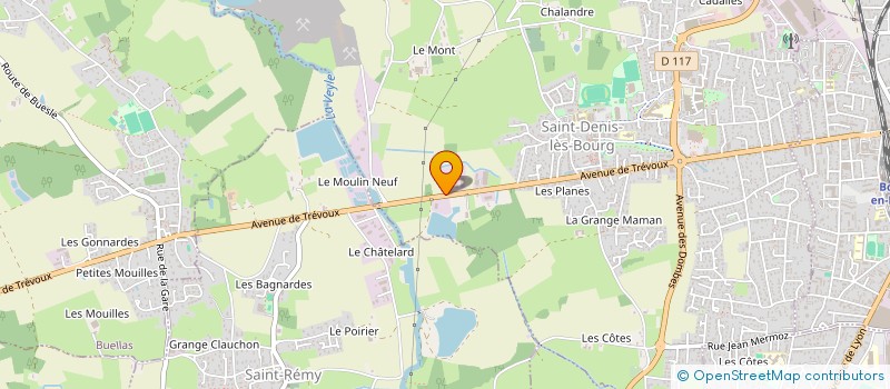 localisation de l'entreprise GROUPE 2J à SAINT-DENIS-LES-BOURG