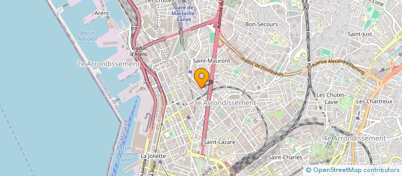 localisation de l'entreprise GROUPE 339 à MARSEILLE